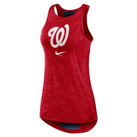 NWT Women's Nike Red Washington Nationals - Picture 2 of 9